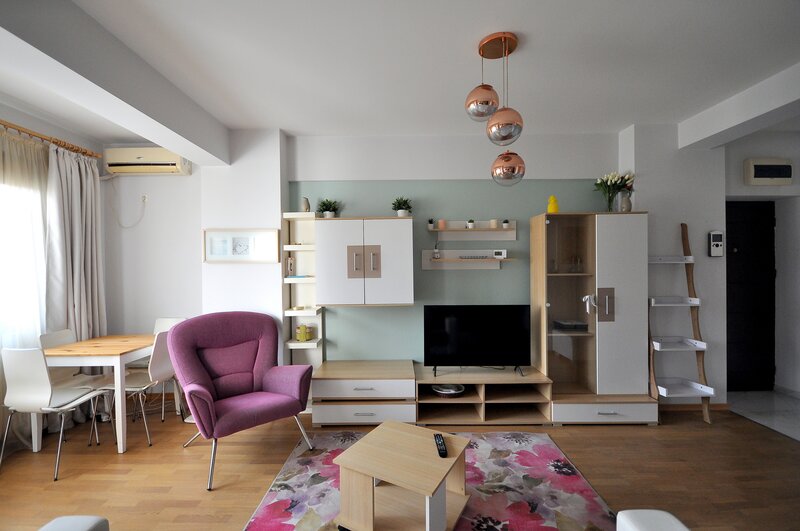 Bucurestii Noi, 7 min. metrou Jiului, apartament 2 camere mobilat complet