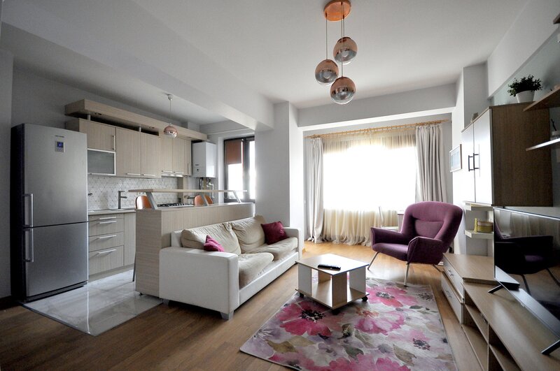 Bucurestii Noi, 7 min. metrou Jiului, apartament 2 camere mobilat complet