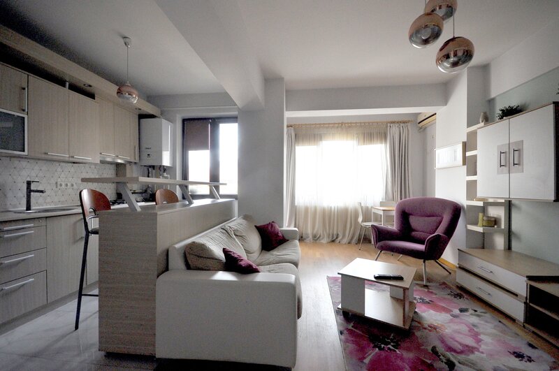 Bucurestii Noi, 7 min. metrou Jiului, apartament 2 camere mobilat complet